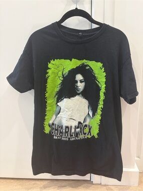 Charli XCX Brat 2025 Tour Graphic Tee